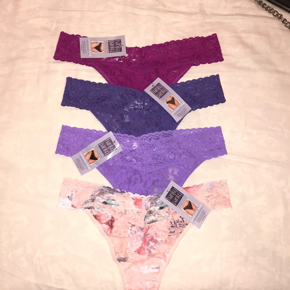 NWT HANKY PANKY original rise thongs